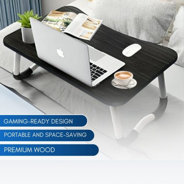Portable Wood Laptop Table for Bed