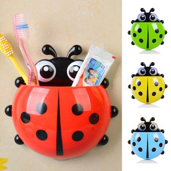 Ladybug Toothbrush Holder