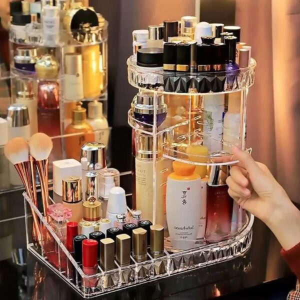 2 in 1 360 Cosmetic Organizer