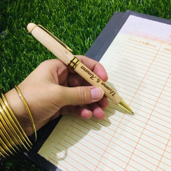 Customized Wooden Pen & Box