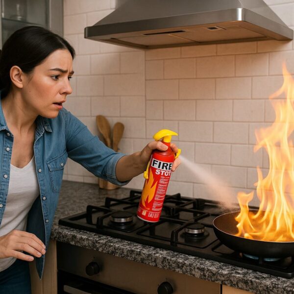 Foam Stop Fire 500Ml - Fire Stop - Fire Extinguisher - Portable Spray Safety