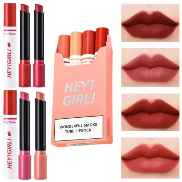 Smoke Tube Lipstick (Pack of 4)
