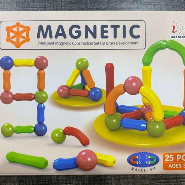 25 Pcs Magnetic Bar Block