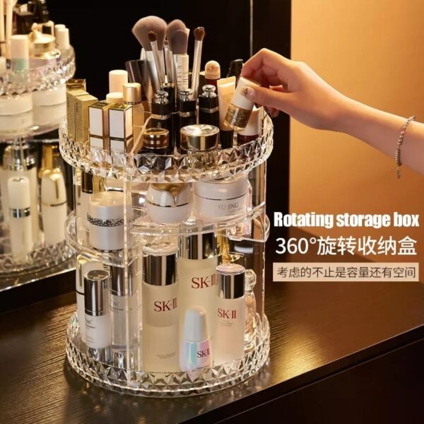 Transparent Makeup Storage Box