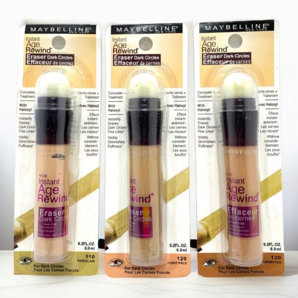 MAYBELLINE Instant AGE Rewind Eraser Dark Circles Effaceur de Cernes Waterproof Original
