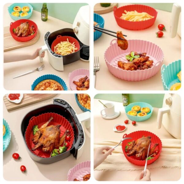 Silicon Air Fryer Tray