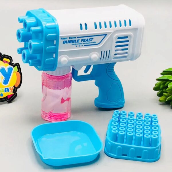 36-Hole Electric Bubble Gun Machine for Kids
