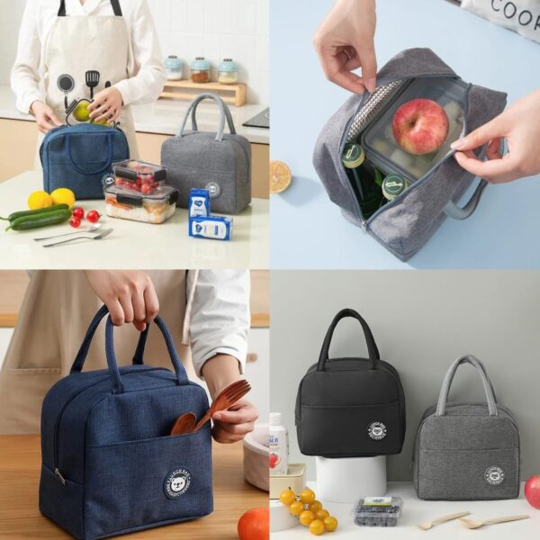 Portable Lunch Box Bag, New Insulated Lunch Box   Container School Food Storage Bags