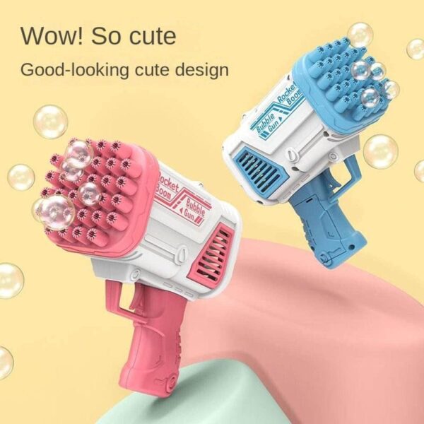 32 hole bubble gun bazooka rocket bubble gun