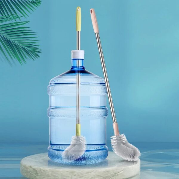 Large Bottle Cleaning Brush for 19 Liter Water Bottle Metal Handle Brush