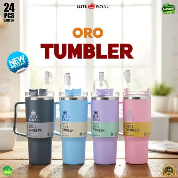 ORO Tumbler Elite Royal Mug & Bottle Insulated Stainless Steel Cup