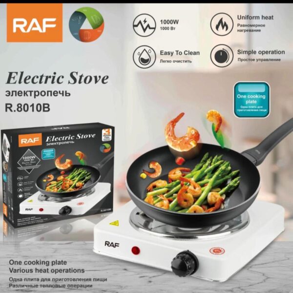 RAF Electric Stove & Hot Plate 1000W Portable Cooking Stove