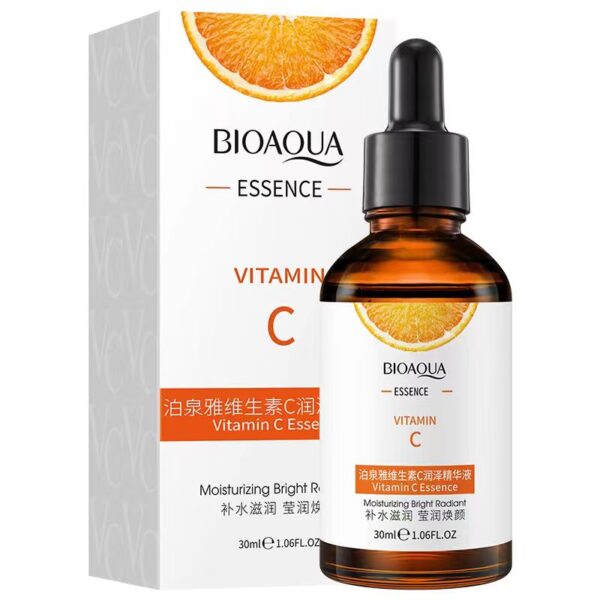 BIOAQUA Vitamin C Essence 30ml – Moisturizing, Brightening & Radiant Serum