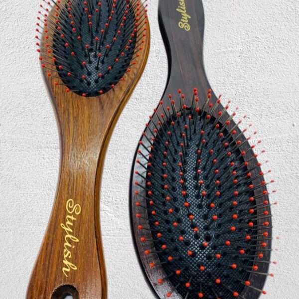 Stylish Wooden Hair Brush – Premium Natural Wood Comb Brush